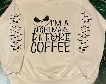 Sudadera Pesadilla antes del café