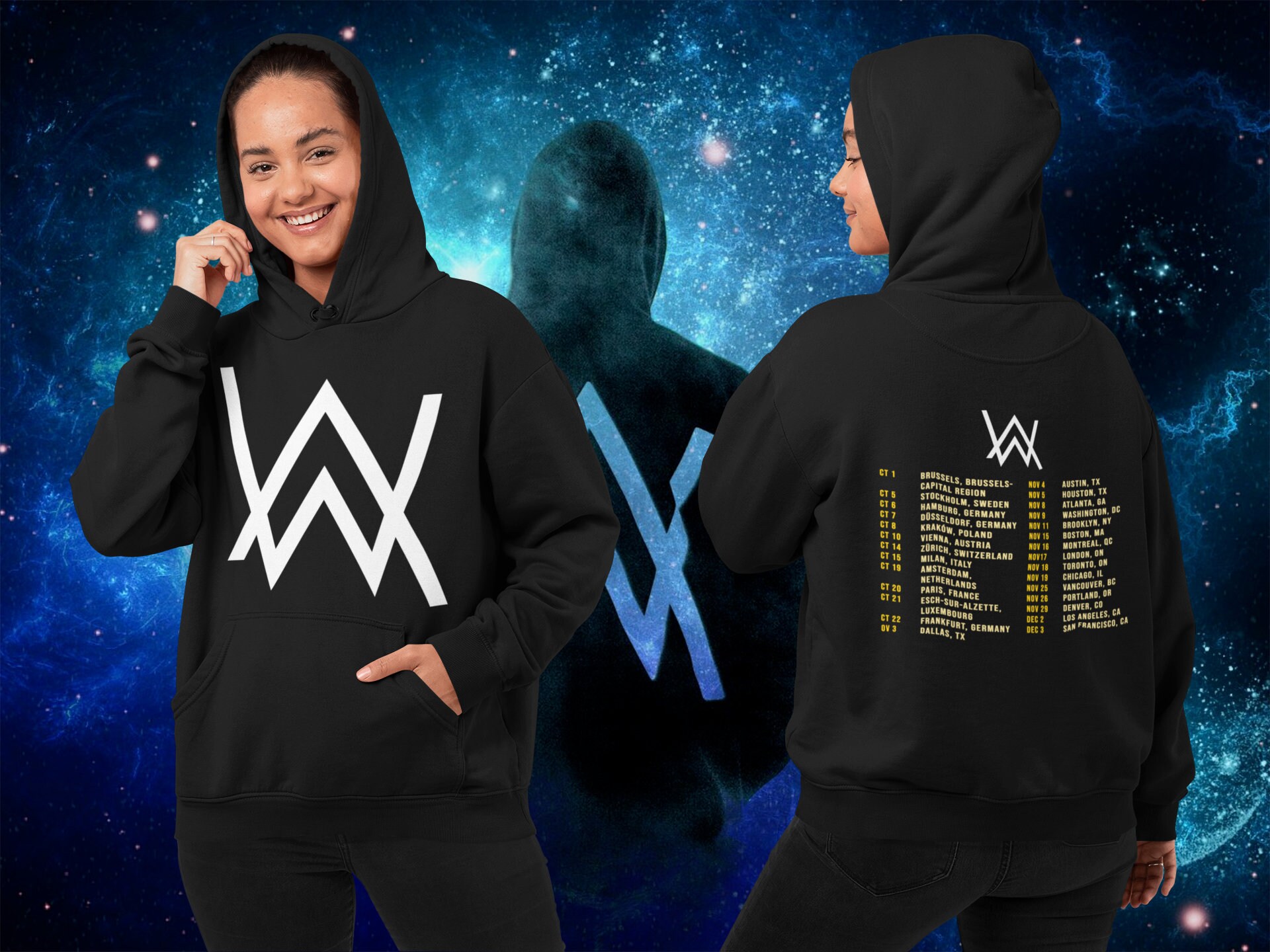 Alan Walker Hoodie - Etsy