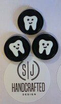 Ear Savers - Dentist - Hygienist - Teeth - Tooth - Magnetic - Button - Face Mask Holder