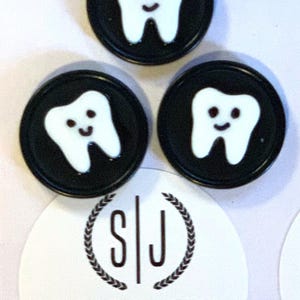 Ear Savers - Dentist - Hygienist - Teeth - Tooth - Magnetic - Button - Face Mask Holder