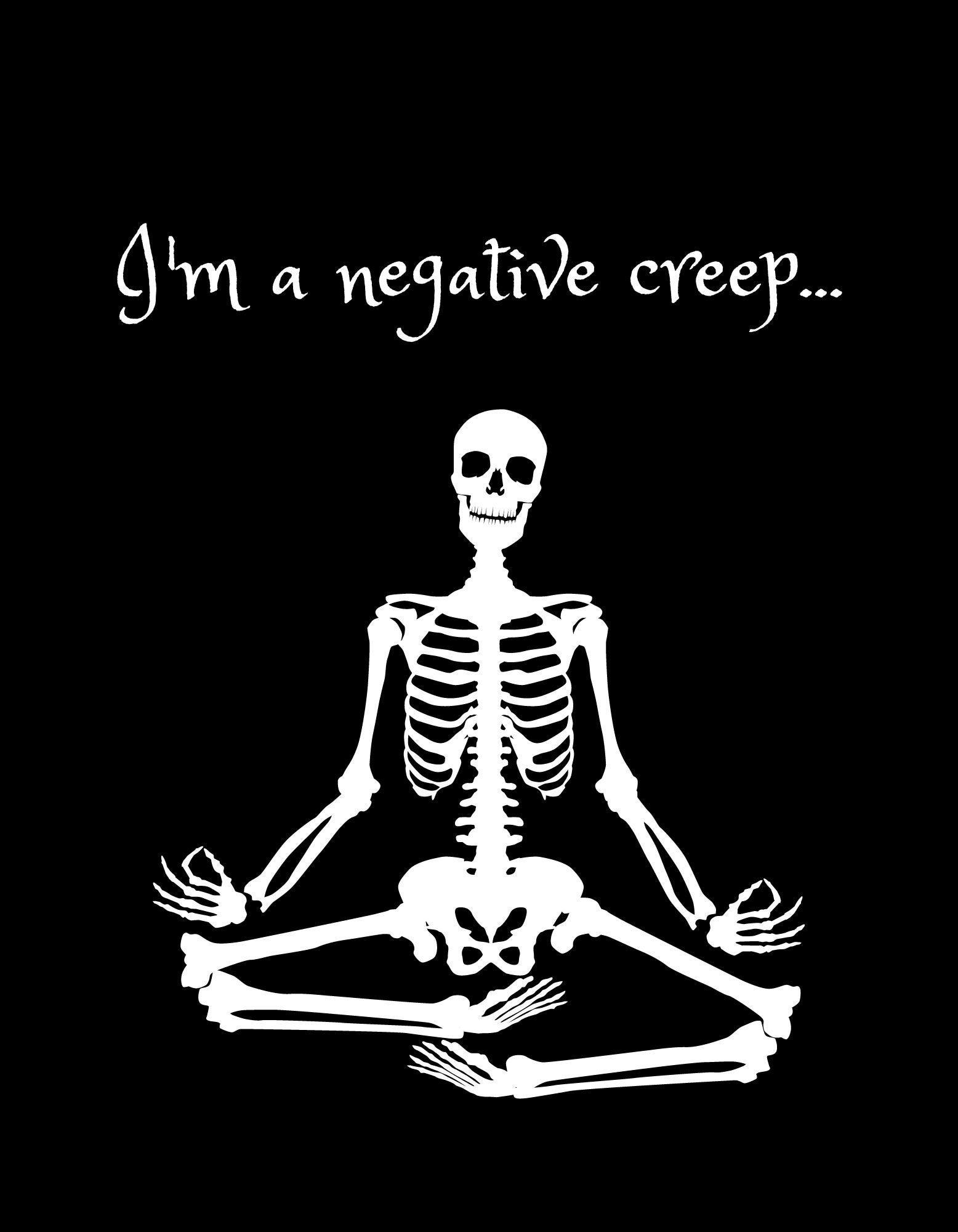 Negative Creep Skeleton Png Svg Jpg Files for Crafting Etsy