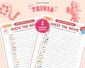 Emoji Movie Trivia Game: Printable Team Building Icebreaker (PDF)