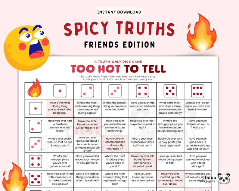 Spicy Truths For Truth Or Dare