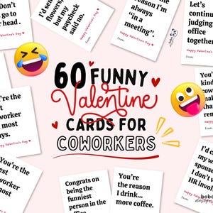 Printable Valentines Card for Coworkers Valentines Day Funny Coworker Valentines Card Office Valentine Gift for Coworker Sacarstic valentine