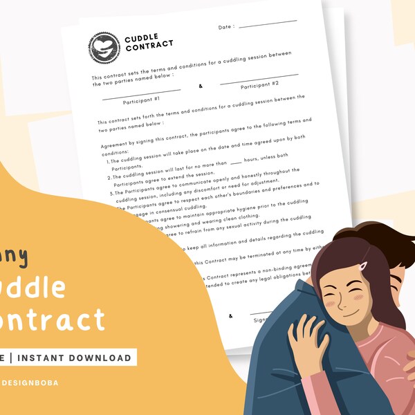 Wedding Contract Funny Etsy UK