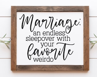Custom Marriage Farmhouse Wood Sign, Wedding Gift