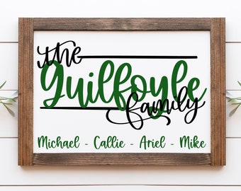 Family Last Name, Living Room Wall Decor, Farmhouse Sign, Custom Farmhouse Sign, Housewarming Gift, Wood Sign, Wedding Gift