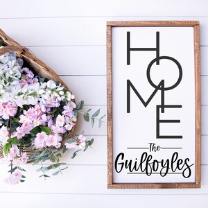 Last Name Sign, Last Name, Wooden Last Name Sign, Personalized Last Name, Family Name Sign, Last Name Gift, Last Name Farmhouse