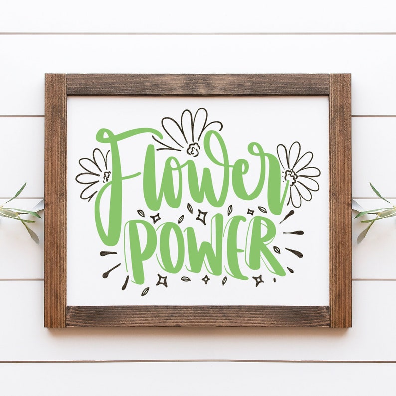 Spring Walk Flower Power Flower Power, Springtime Decor, Spring Flowers, Garden Lover Gift ...