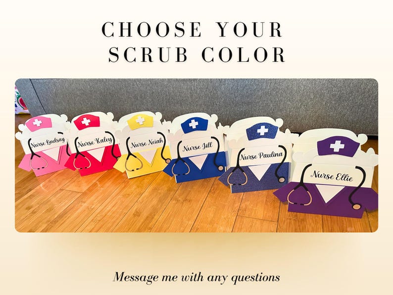 Personalized Nurse Gift Box | Nurse Treat Box | Nurses Week Gift| RN LPN Graduation Gift | Custom Nurse Appreciation Box image 3