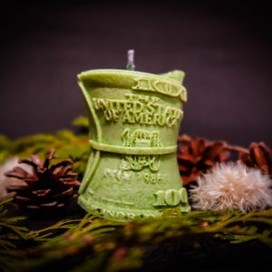 Prosperity Cash Candle - Money Candle - Fortune - Finance - Prosperity - Wealth - Abundance