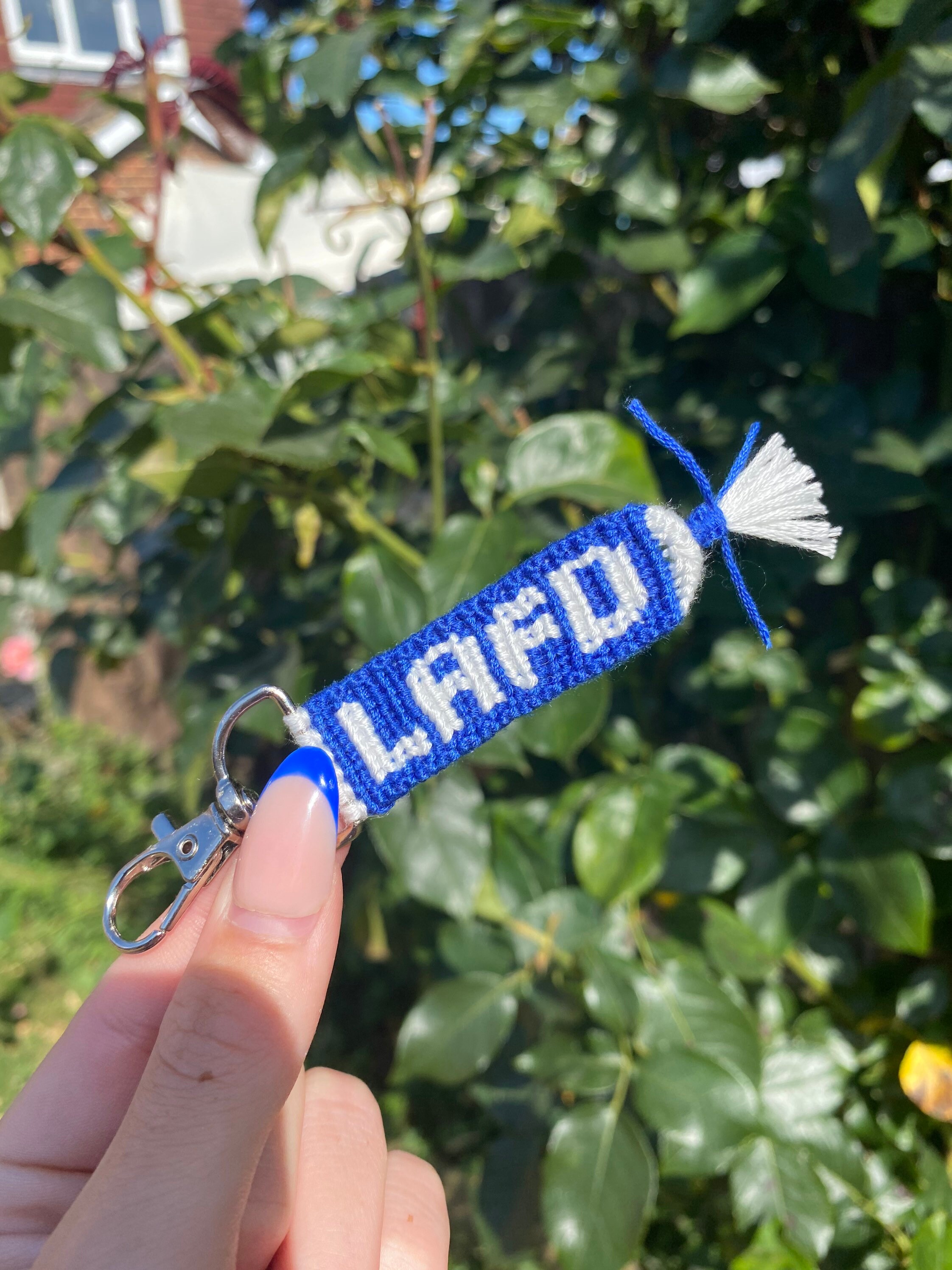 Quackity LAFD Beanie Keychain/ Quackity Keychain / Mcyt LAFD Etsy