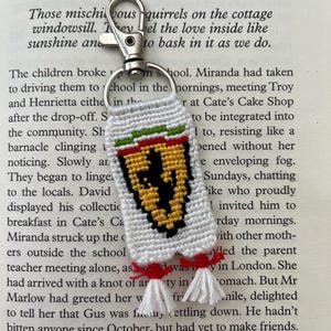 Portachiavi con logo del team di F1 fatto a mano: braccialetto dell'amicizia intrecciato, McLaren, Ferrari, Williams, Mercedes, RedBull, Alpine, Aston Martin