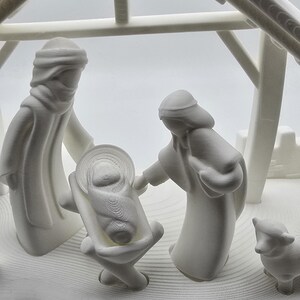 Minimalist Nativity Set - Etsy