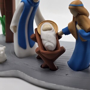 Minimalist Nativity Set - Etsy