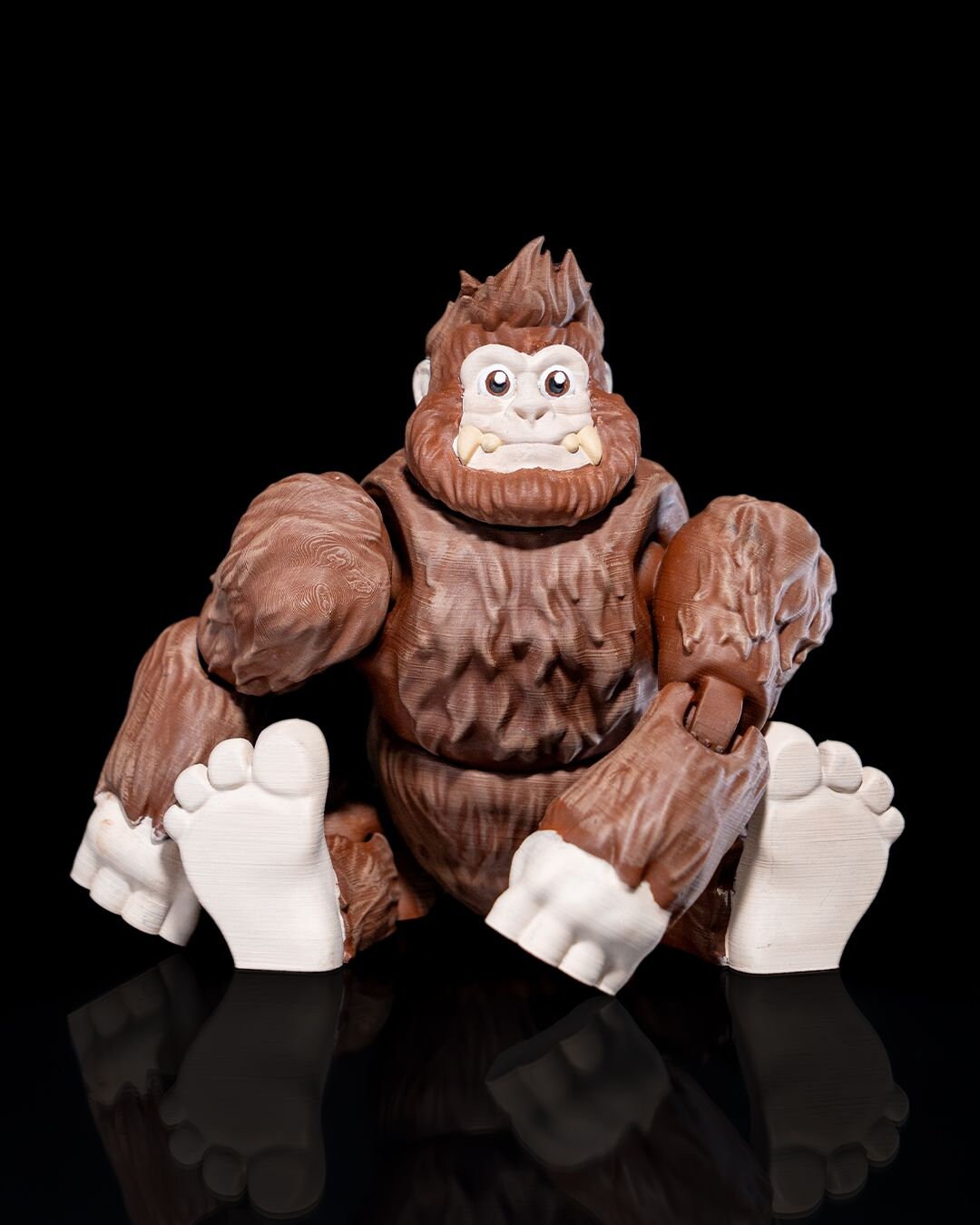 Articulated Sasquatch Figurine