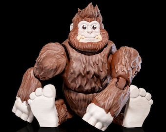 Articulated Sasquatch Figurine