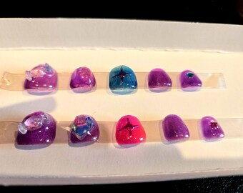 Kid press on nails candy set | Spring nails