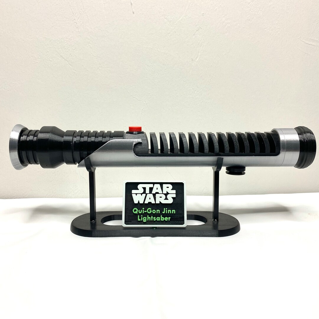 Quigon Jinn Lightsaber From Star Wars Episode 1 the Etsy