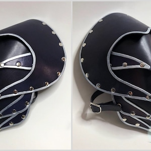 LARP Fantasy Pauldron Version 1.0 - Leather DIY - PDF Pattern