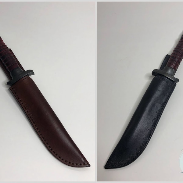 LARP Dagger Sheath (for Calimacil Ripley) - Leather DIY - PDF Pattern