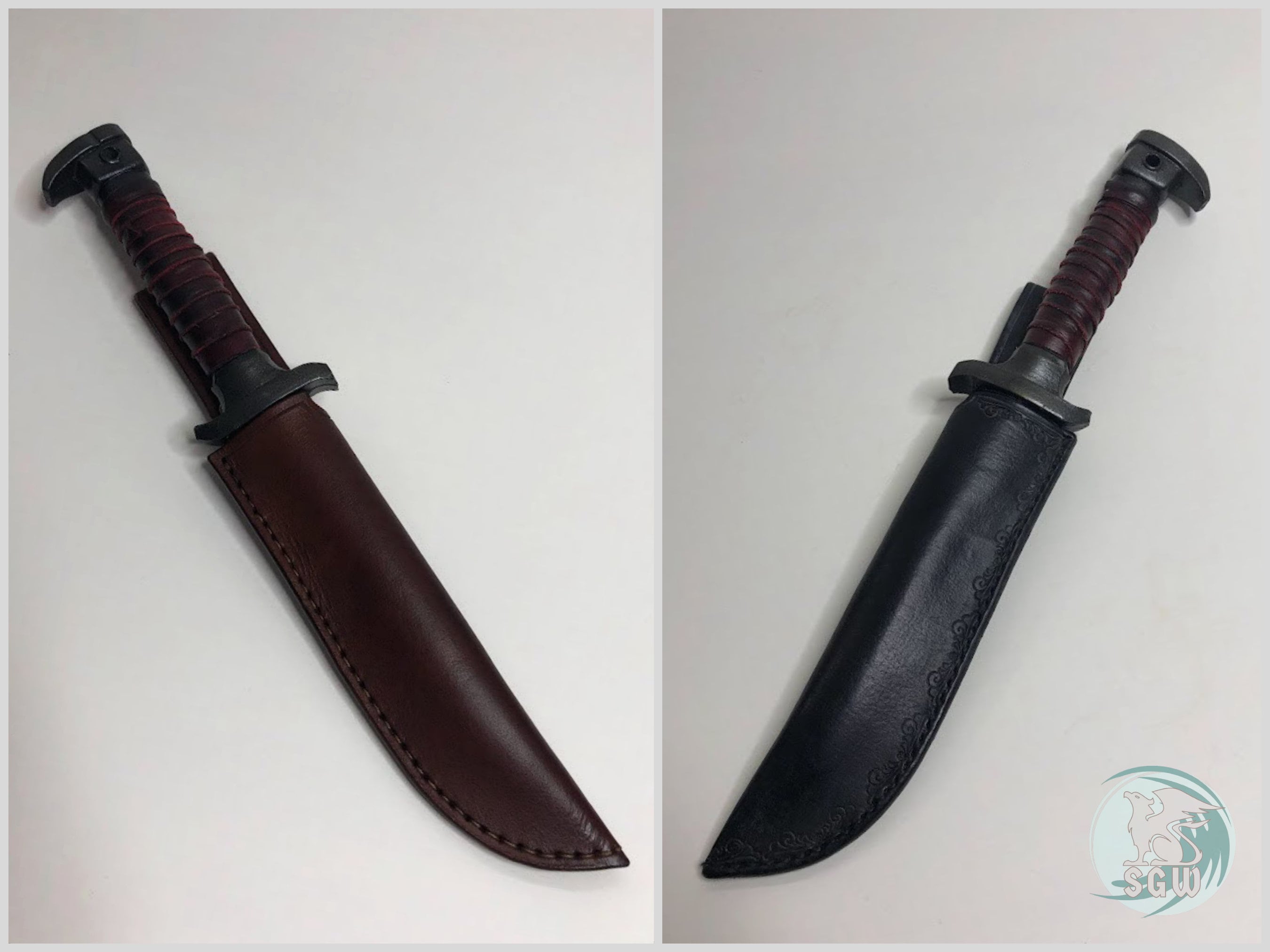 Custom Knife Sheaths - 19th Century Patterns - Starting at $25.00 - Dell's  Leather Works