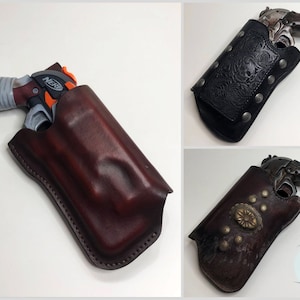 NERF Hammershot Holster - Leather DIY - PDF Pattern