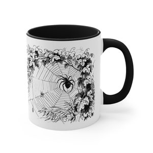 Fancy Spider Accent Mug