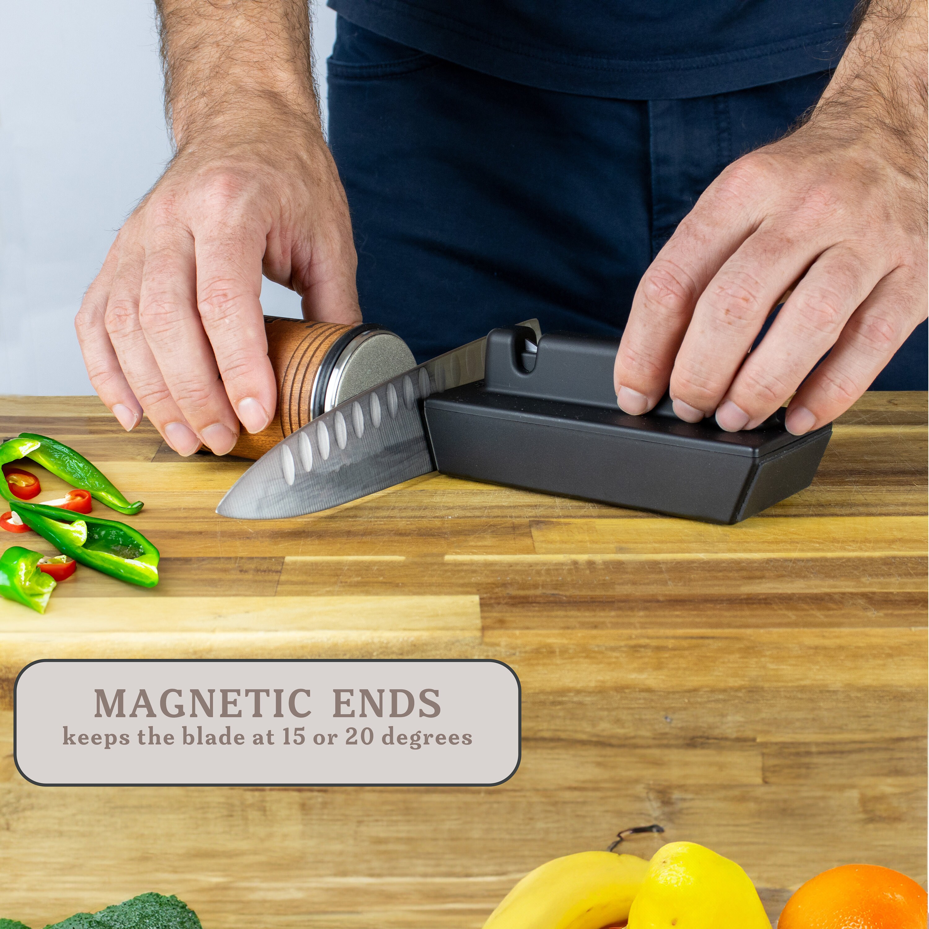 Sharpner Disc Lavarose Rolling Sharpener Kit, Diamond Steel, Magnetic Edge With ...