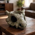 Realistic Cubone Skull Ashtray, Gamer Desk Decoration, Gift for Pokémon and Video Game Fans, Anime Geek Skull Figure product logo