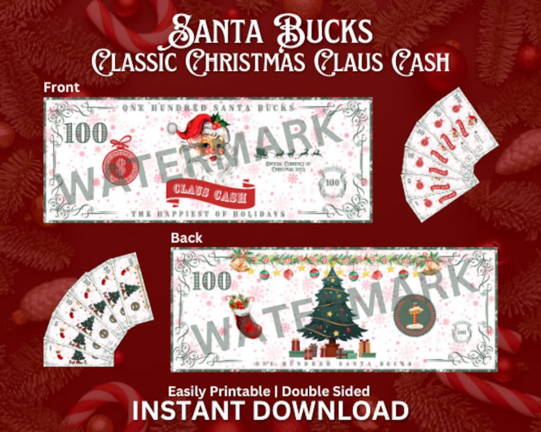 printable-santa-bucks-christmas-cash-claus-cash-play-etsy