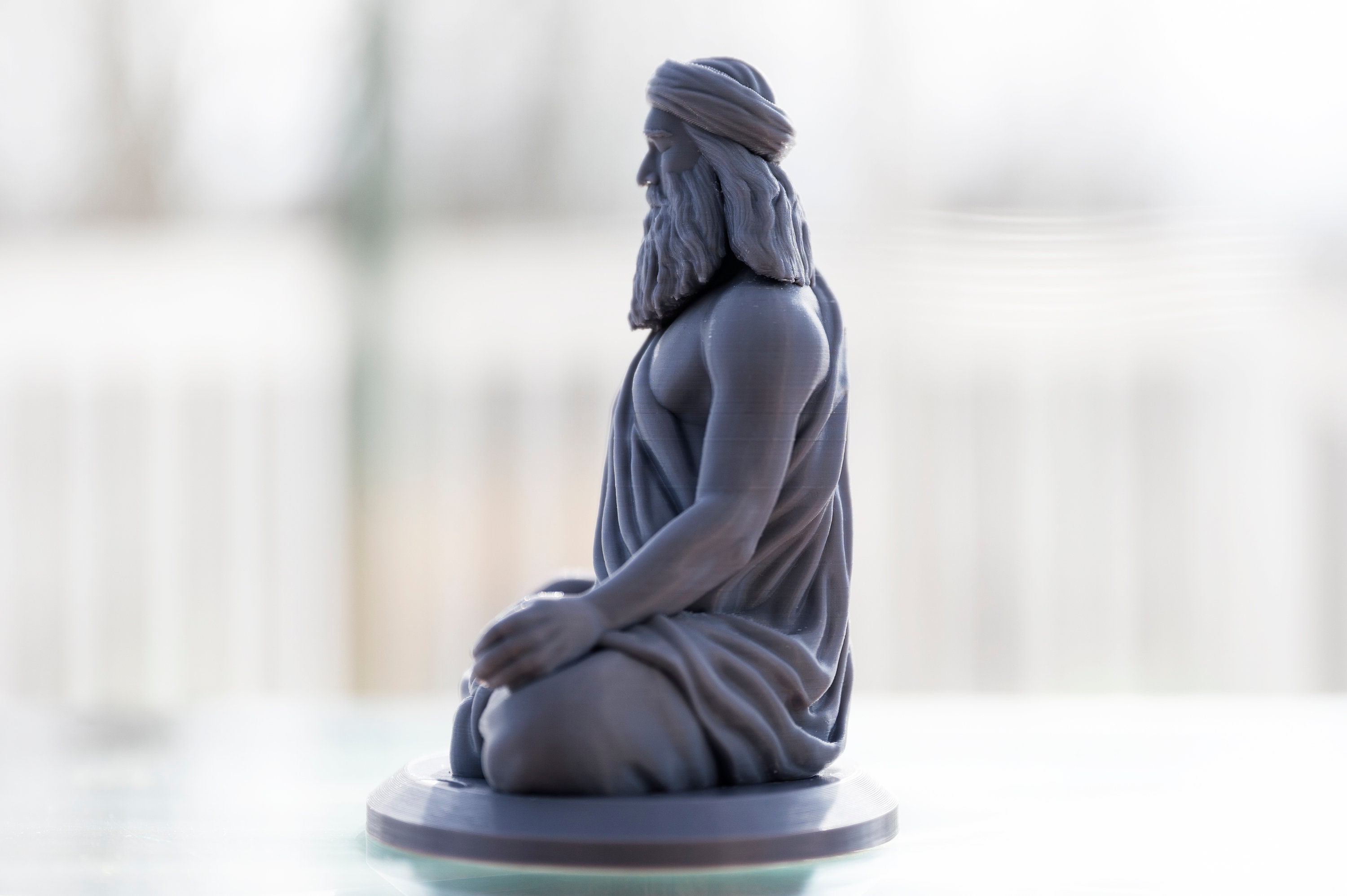 Sadhguru Adiyogi Shiva Meditation Pooja Statue Yoga Guru 3D Model for ...