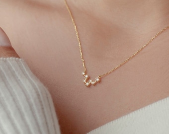 Zodiac Pendant, Astrology Sign Necklace, Zodiac Sign Necklace, Personalized Necklace, Custom Zodiac Necklace, Silver Zodiac Necklace