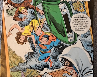 Cómic de Superman de Radio Shack, 1980. Buen estado de lectura, algo amarillento. Ver fotos.