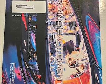 Paquete de promoción Pontiac Bonneville 2000, RARO, enviado directamente al cliente por correo