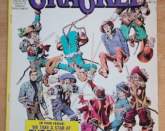 Revista Cracked #121 Noviembre 1974 Buen estado, completa, desgaste normal y ligero amarilleo en las páginas.