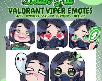 Conjunto de Emotes de Víbora do Valorant