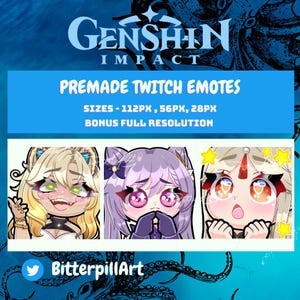 Cute Genshin Emotes