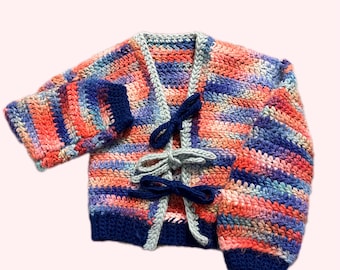 Kaugummi Flasche häkeln Strickjacke