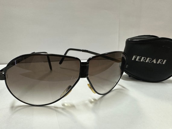 Vintage 1980s Ferrari Folding Sunglasses Etsy UK