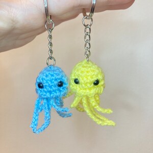 Cute Jellyfish Keyring || Personalised Gift || Optional Gift Packaging