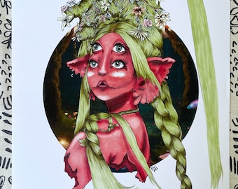 Melanie Martinez Portals Creature Original Art