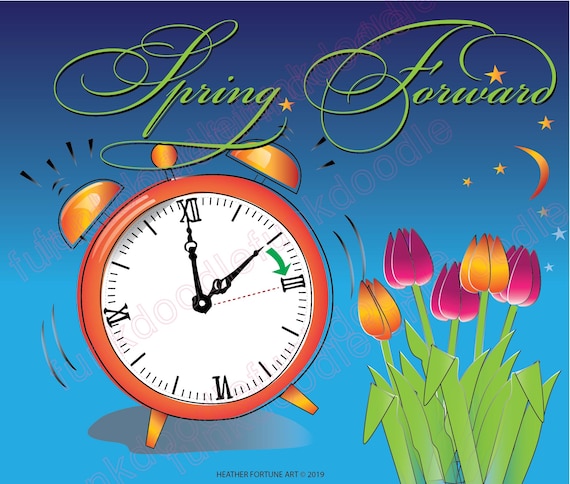 DAYLIGHT SAVING Time Begins Clip Art DST Hand Drawn Cute Alarm Clock Spring  Forward Doodle Wake up Late for Church Set Clock Forward -  Canada