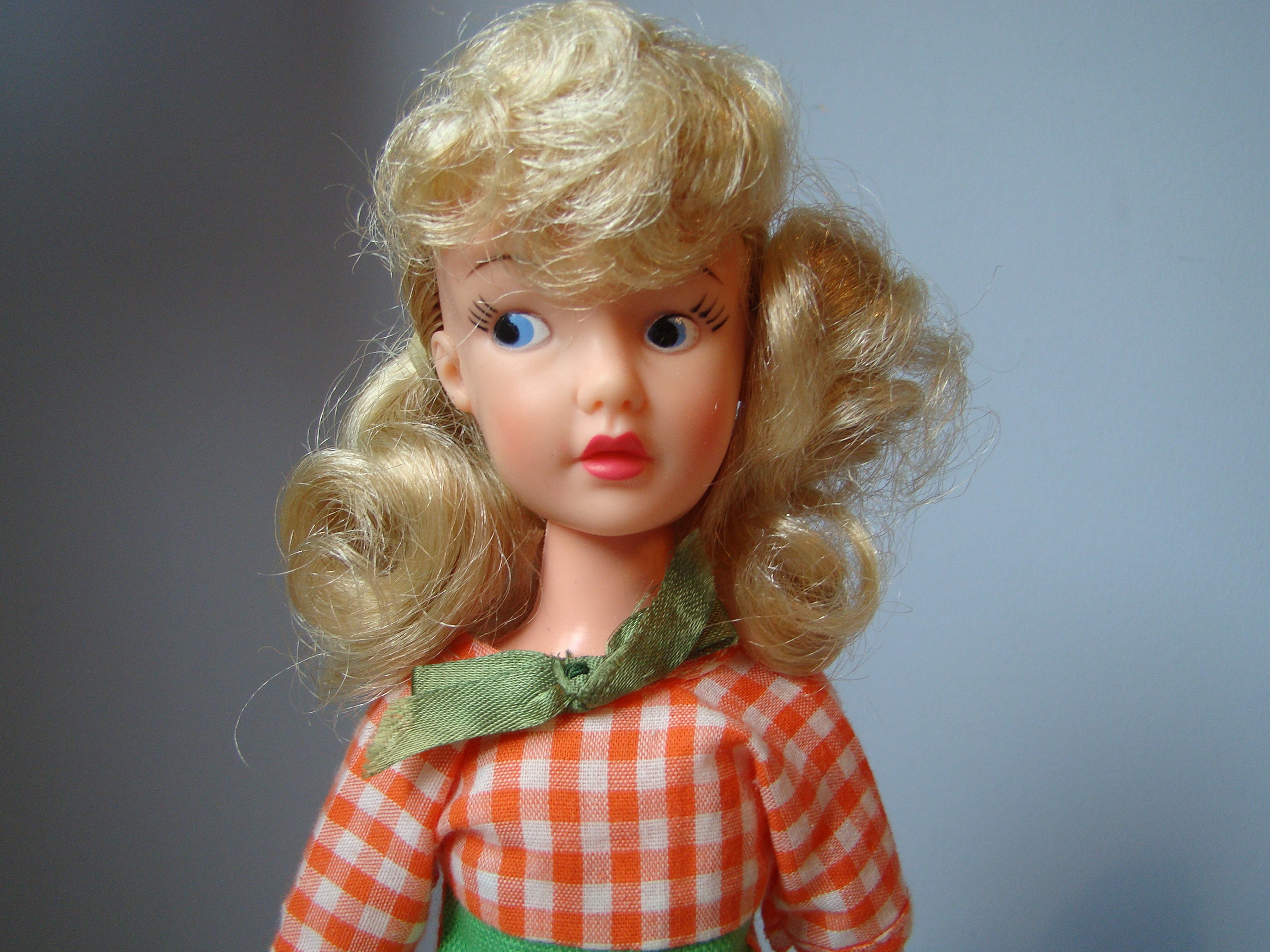 Vintage 1960s Ideal Tammy Doll Lingerie Pink Vanity Bra, Slip💕