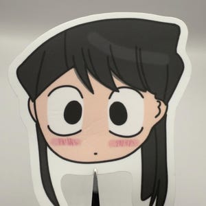 Komi the Quiet Girl Who Can&#39;t Communicate Sticker