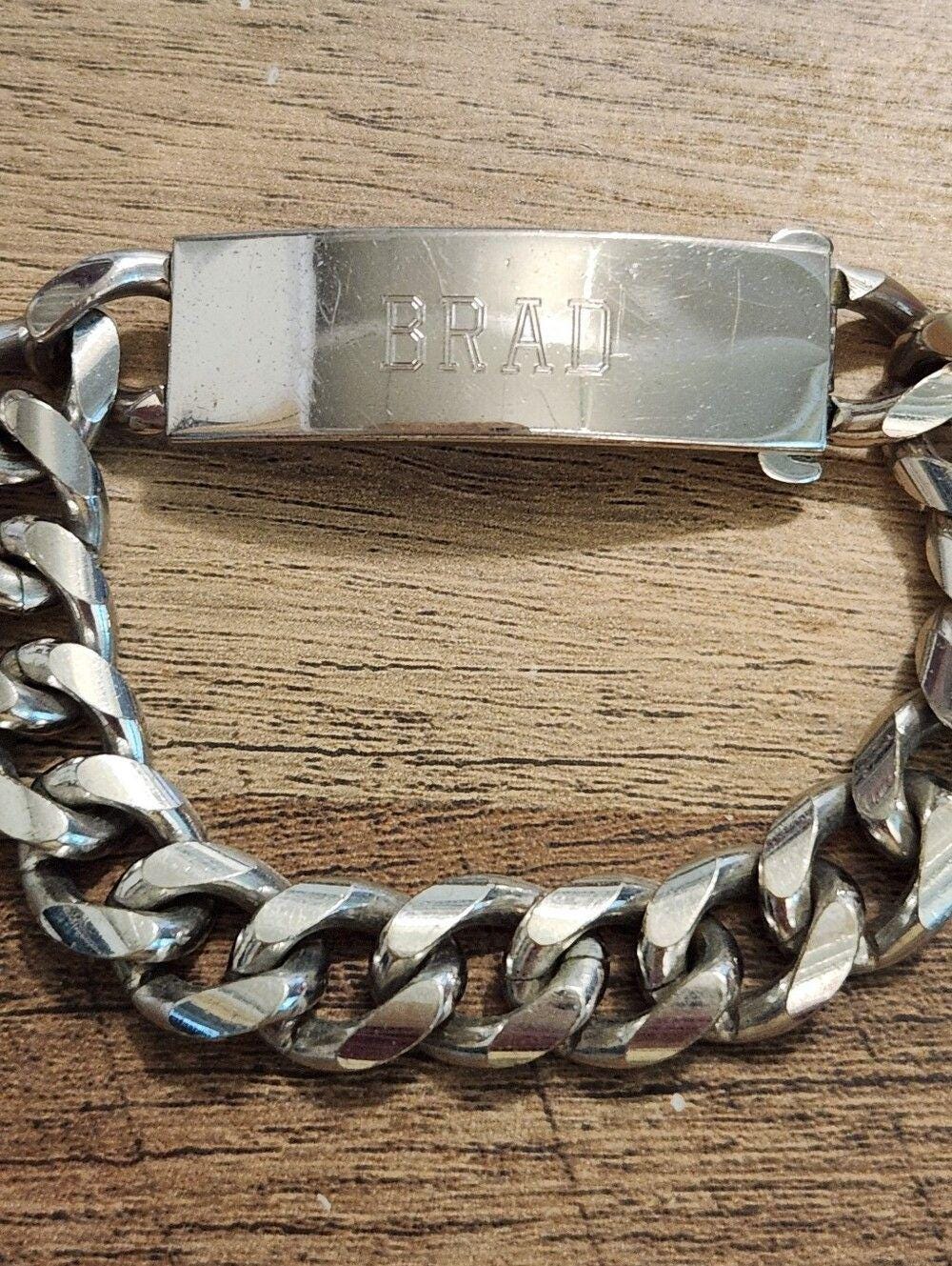 Vintage Id Bracelet - Etsy