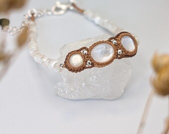 Perlmuttarmband