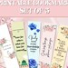 Printable Islamic Bookmarks Quran Bookmarks Islamic - Etsy