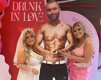 Custom Photo Standee cut out – Personalized Party Sign, Event Decor