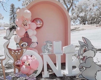 Bambi & Thumper standee cut outs